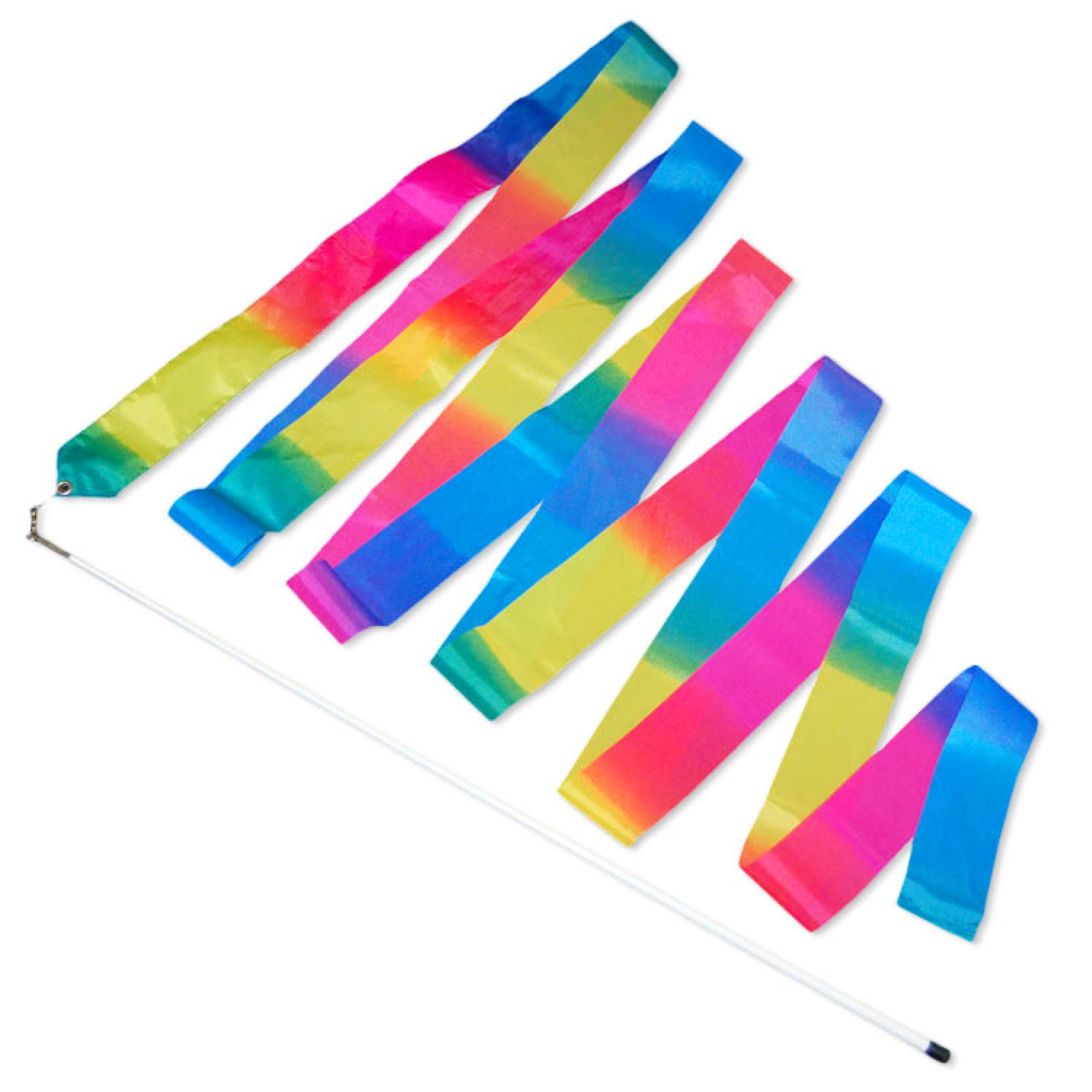 Ribbon 4metre multi-coloured 10 Pack